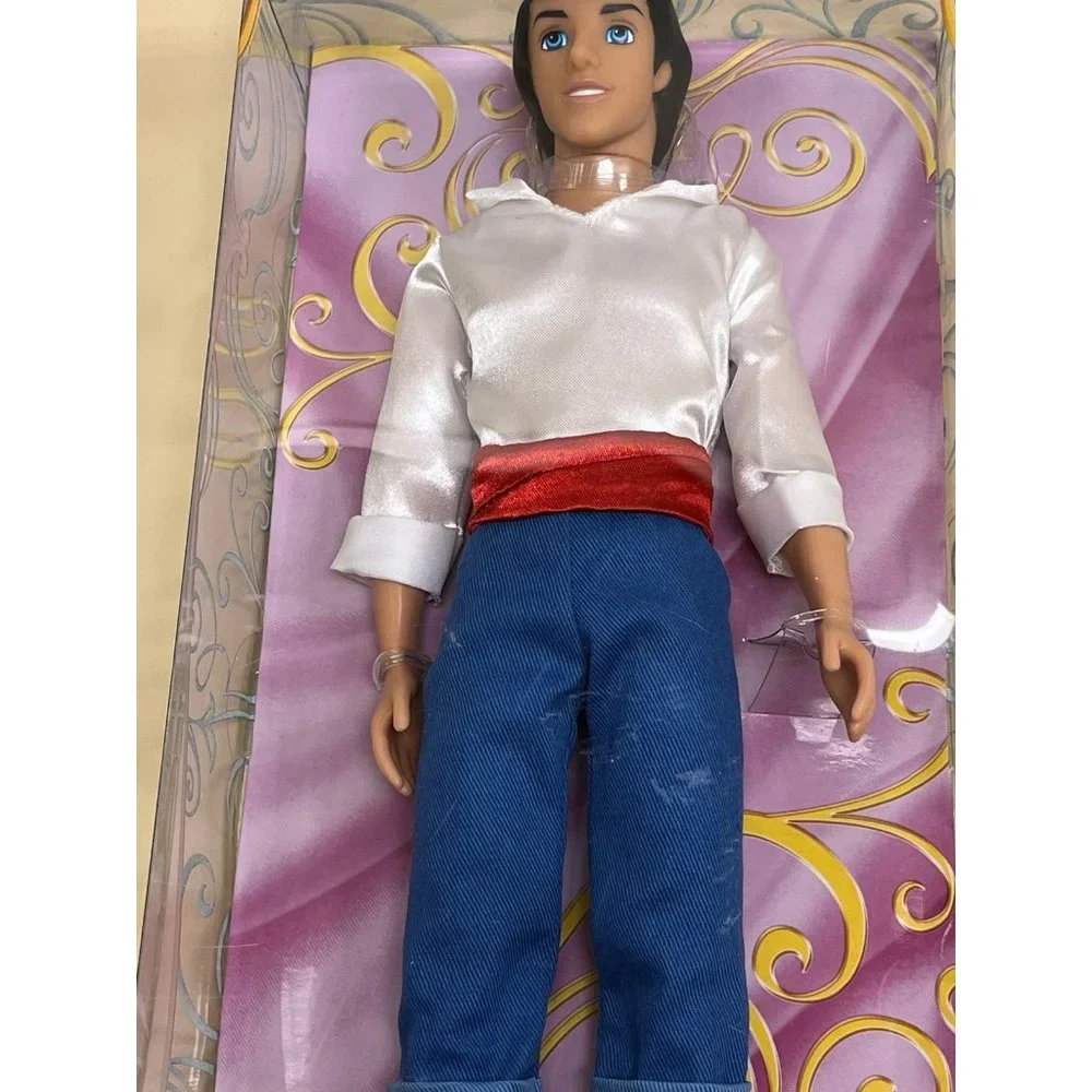 Disney Store Authentic Little Mermaid Prince Eric 12” Classic 2015 Doll- retired